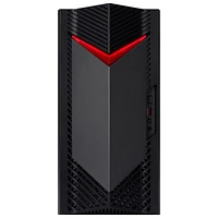 Acer Nitro N50 Gaming PC - Black/Red (Intel Core i5-14400F/512GB SSD/8GB RAM/Intel ARC 380/Windows 11)