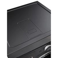 Laveuse/sécheuse électrique haute efficacité de 5,7 pi³ de LG (WM6998HBA) - Acier noir