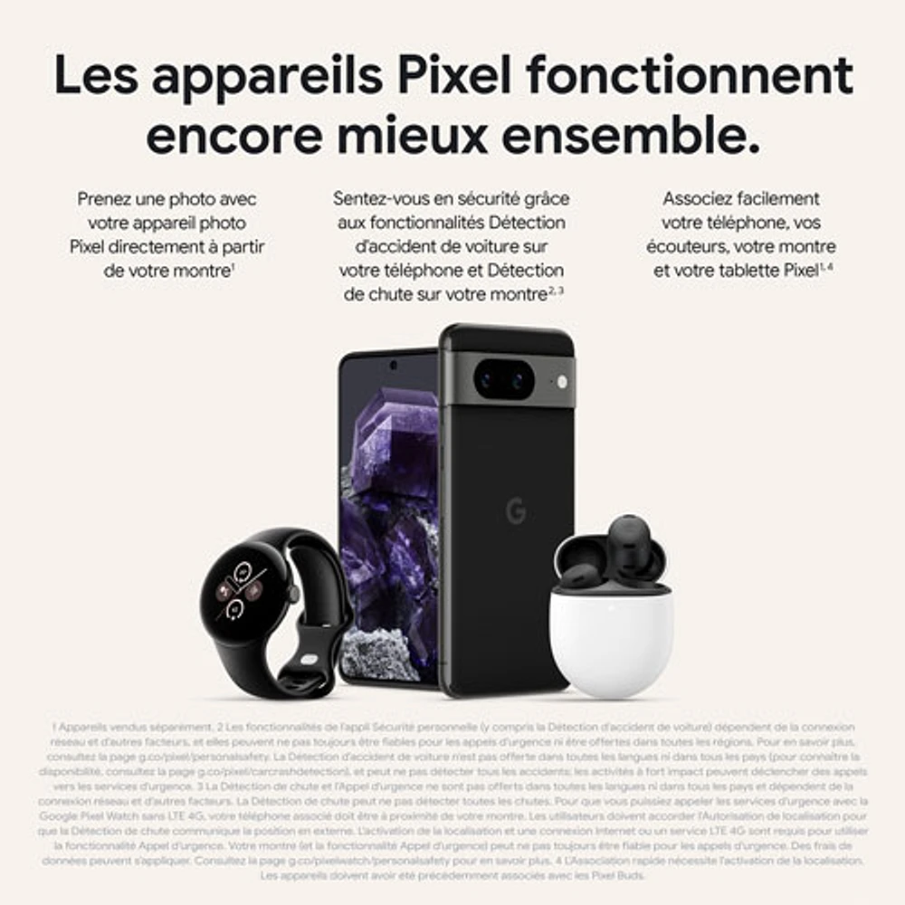 Rogers Google Pixel 8 128GB - Obsidian - Monthly Financing