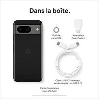Rogers Google Pixel 8 128GB - Obsidian - Monthly Financing