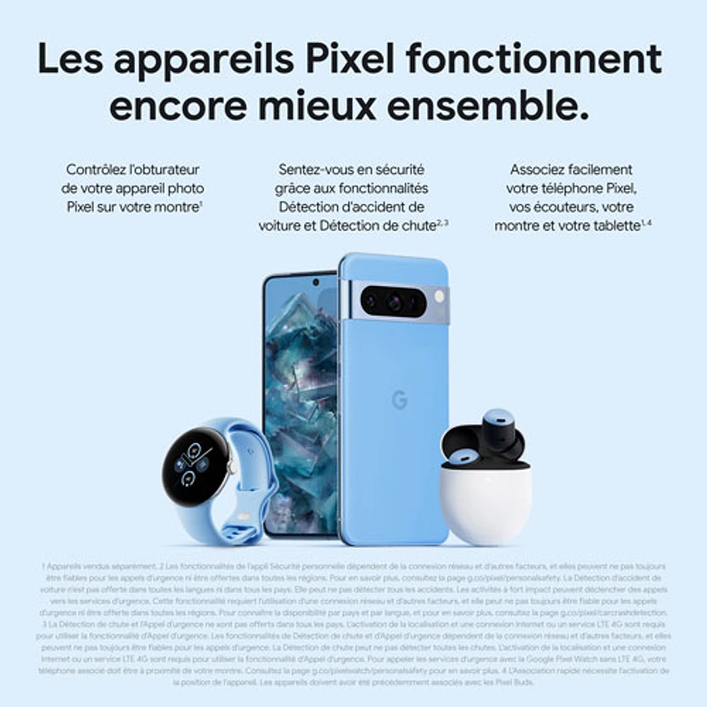 Pixel 8 Pro de 128 Go de Google offert par Rogers - Noir volcanique - Financement mensuel