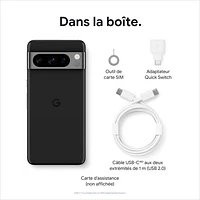 Pixel 8 Pro de 128 Go de Google offert par Rogers - Noir volcanique - Financement mensuel