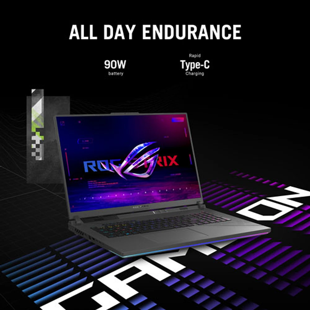 ASUS ROG Strix G18 (2024) 18" WQXGA 240Hz Gaming Laptop (Intel Core i9-14900HX/1TB SSD/32GB RAM/RTX 4060)
