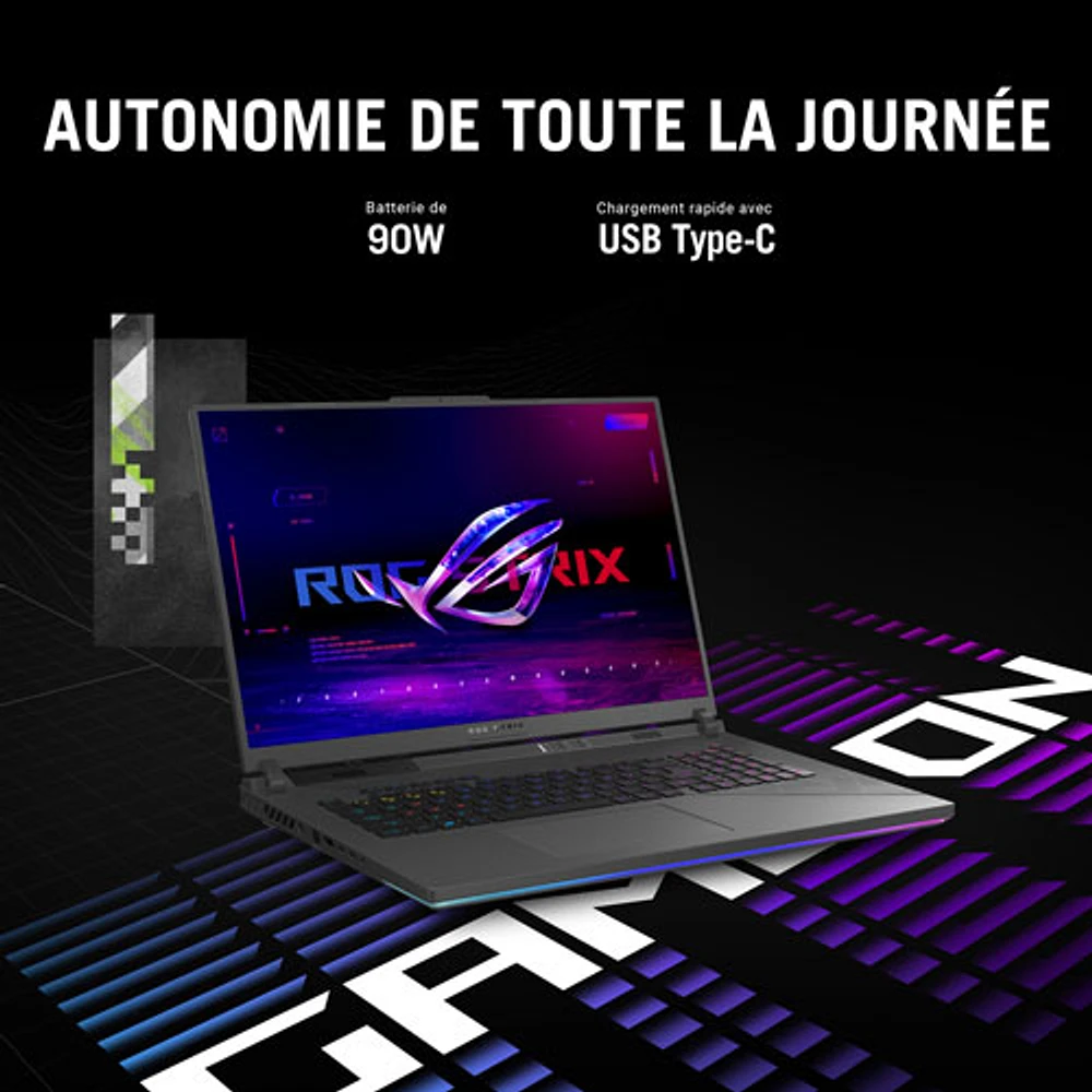 ASUS ROG Strix G18 (2024) 18" WQXGA 240Hz Gaming Laptop (Intel Core i9-14900HX/1TB SSD/32GB RAM/RTX 4060)
