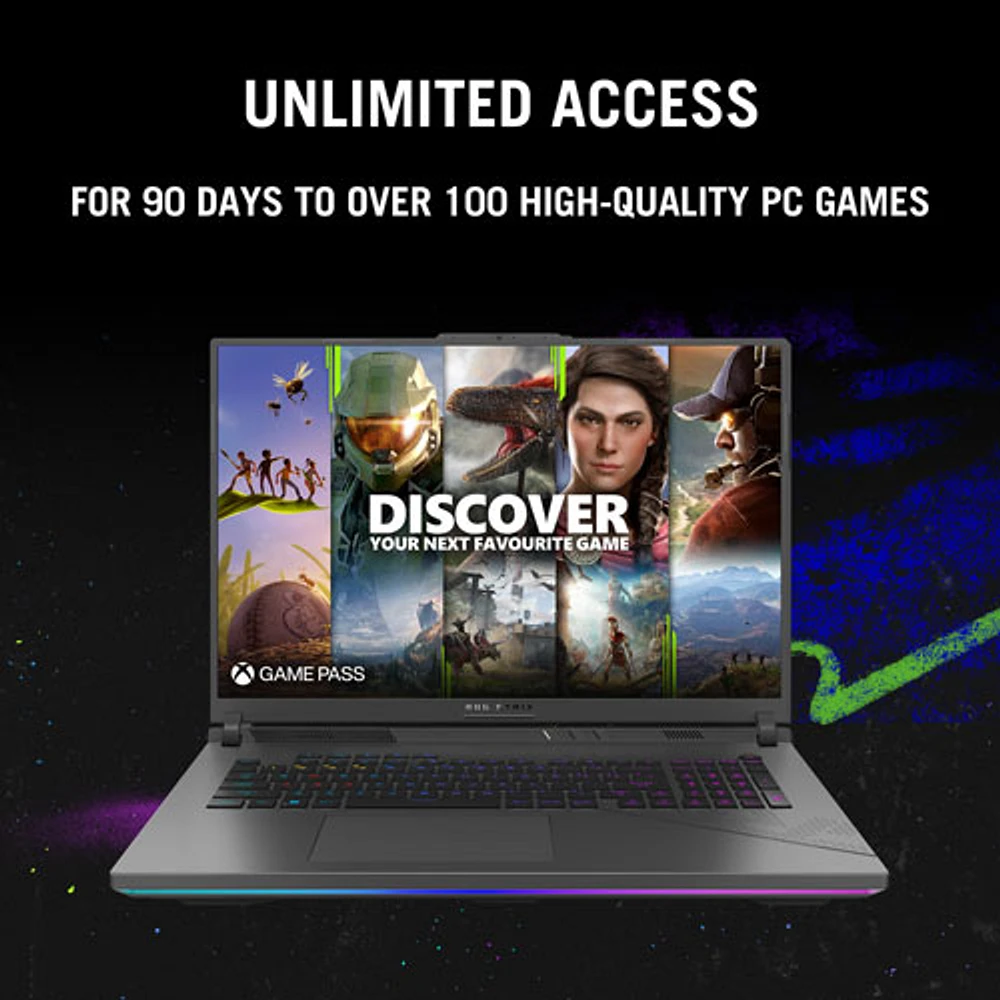 ASUS ROG Strix G18 (2024) 18" WQXGA 240Hz Gaming Laptop (Intel Core i9-14900HX/1TB SSD/32GB RAM/RTX 4060)