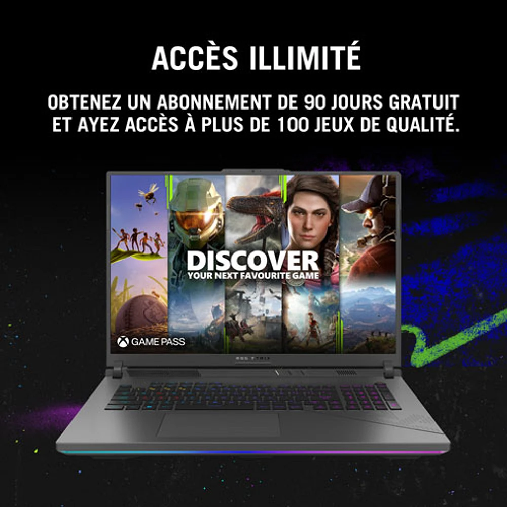 ASUS ROG Strix G18 (2024) 18" WQXGA 240Hz Gaming Laptop (Intel Core i9-14900HX/1TB SSD/32GB RAM/RTX 4060)