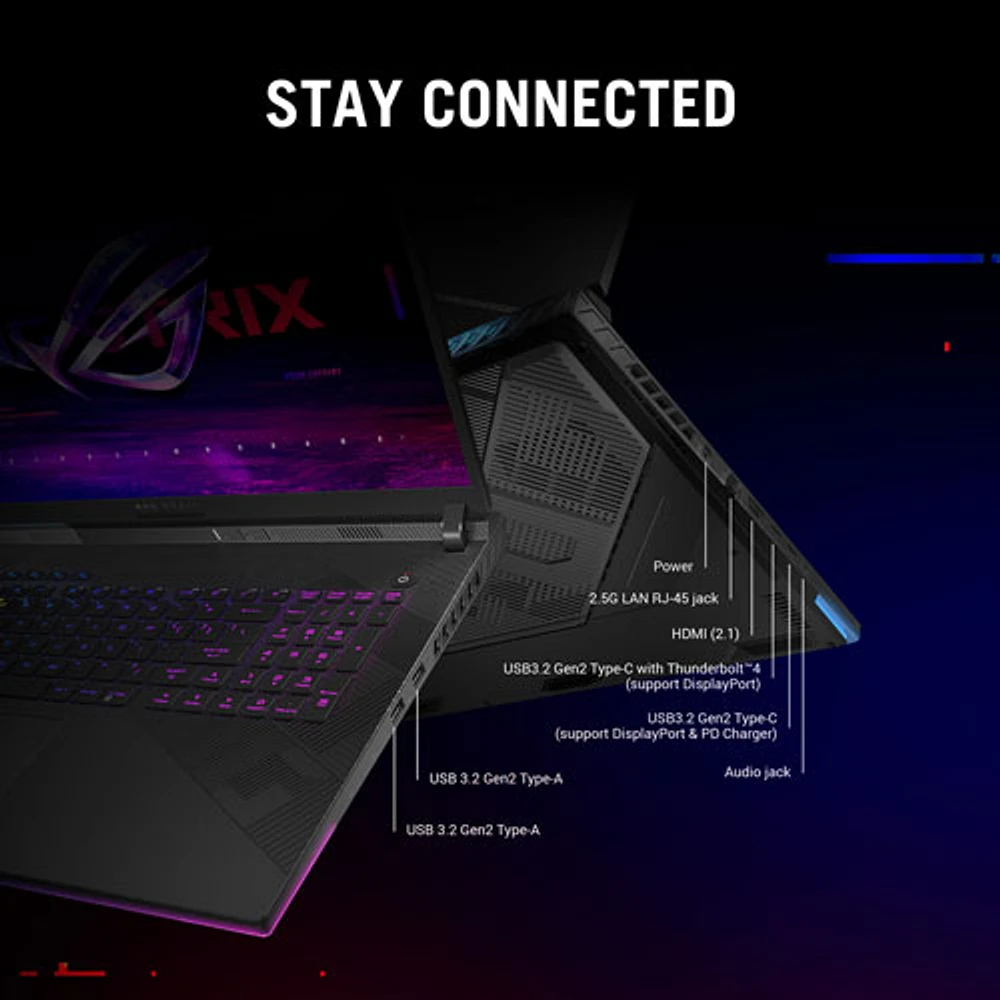 ASUS ROG Strix SCAR (2024) 18" WQXGA 240Hz Mini-LED Gaming Laptop (Intel Core i9-14900HX/1TB SSD/32GB RAM/RTX 4080)