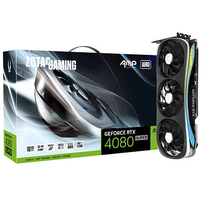 ZOTAC Gaming GeForce RTX 4080 SUPER AMP Extreme AIRO 16GB GDDR6X Video Card
