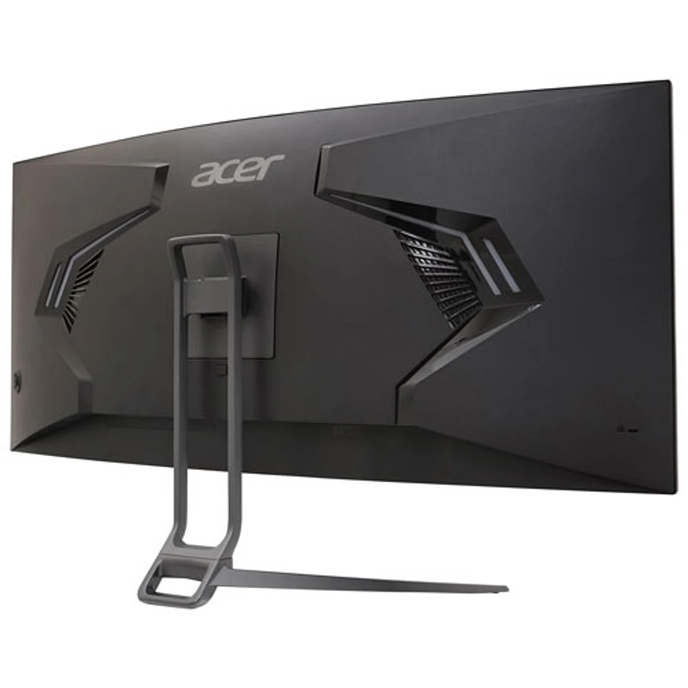 Moniteur de jeu FreeSync DEL incurvé VA QHD 100 Hz de 34 po Nitro d'Acer avec temps de réponse de 1 ms gris à gris (EDA343CUR HBMIIPPX) - Noir