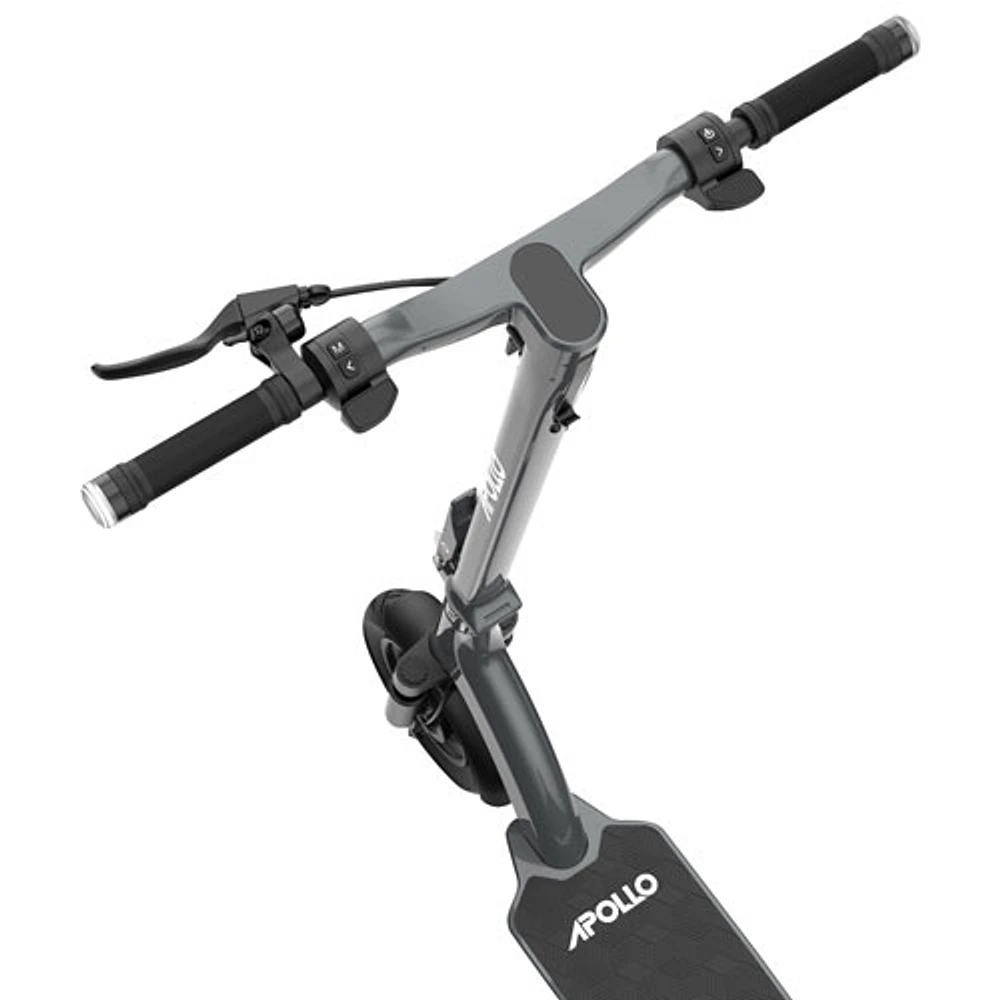 Apollo Air Electric Scooter (500W Motor / 54km Range / 35km/h Top Speed) - Space Grey