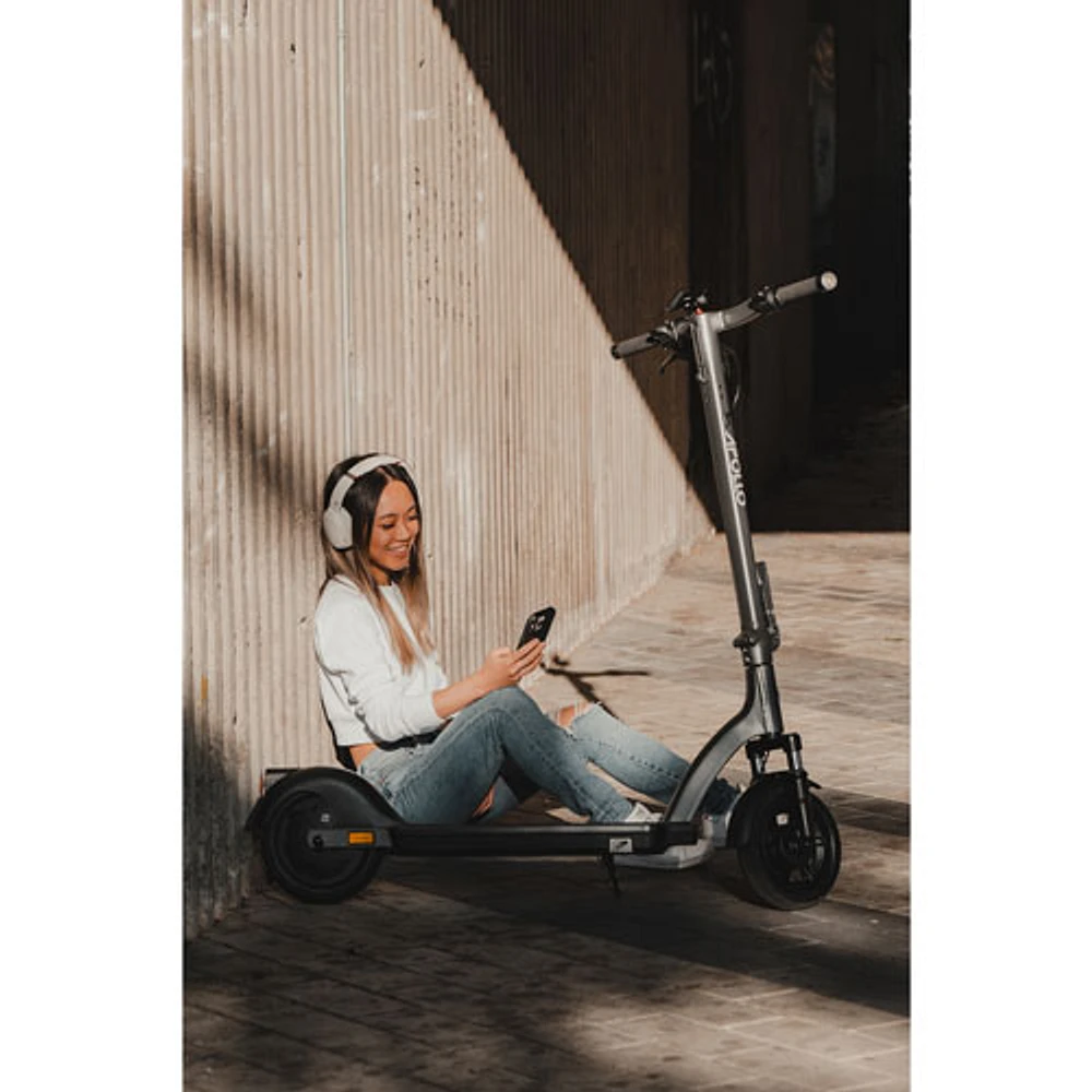 Apollo Air Electric Scooter (500W Motor / 54km Range / 35km/h Top Speed) - Space Grey