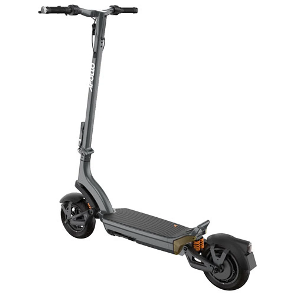 Trottinette électrique City Pro d'Apollo (Moteur de 1000 W/Autonomie de 69 km/Vitesse maximale de 55 km/h) - Gris cosmique