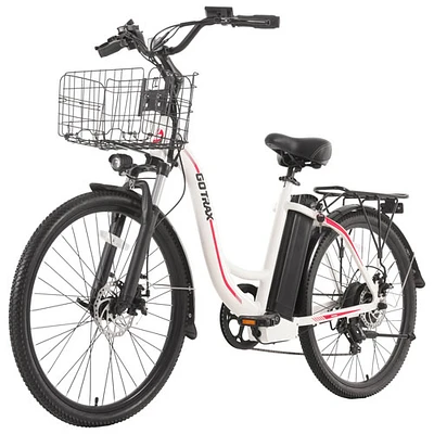 Gotrax B06 Electric City Bike (500W Motor / 25km/h Top Speed) - White