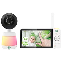 LeapFrog 5.5" Video Wi-Fi Baby Monitor w/ Colour Night Vision, Zoom/Pan/Tilt & 2-Way Audio (LF2936FHD)