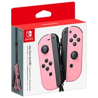 Manettes gauche et droite Joy-Con pour Nintendo Switch - Rose pastel