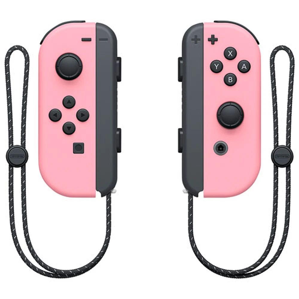 Manettes gauche et droite Joy-Con pour Nintendo Switch - Rose pastel