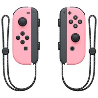 Manettes gauche et droite Joy-Con pour Nintendo Switch - Rose pastel