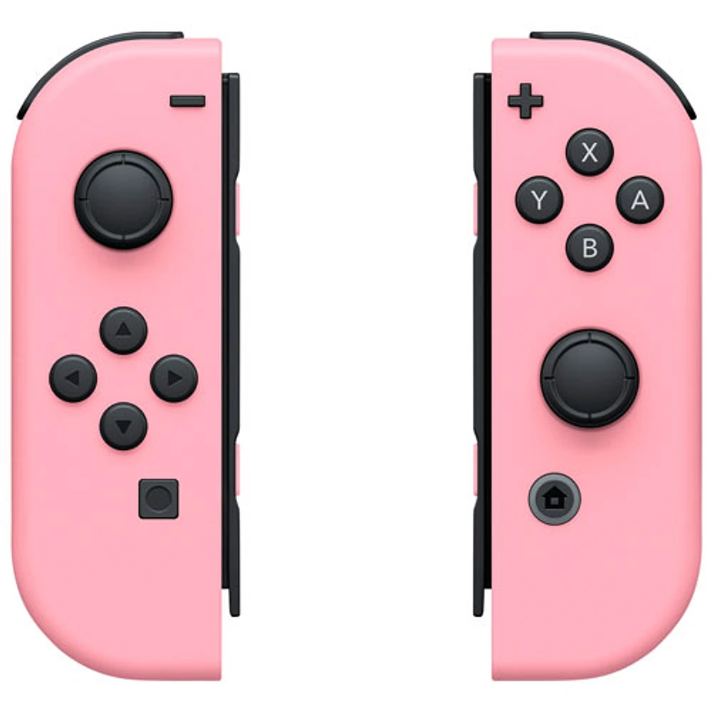 Manettes gauche et droite Joy-Con pour Nintendo Switch - Rose pastel