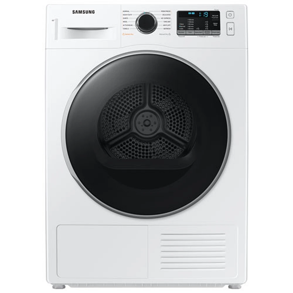 Boîte ouverte - Sécheuse électrique de 4,0 pi³ de Samsung (DV25B6800HW/AC) - Blanc - Parfait état