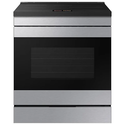 Cuisinière induction encastrable convection véritable 6,3 pi³ 30 po de Samsung (NSI6DG9900SRAC) - Inox