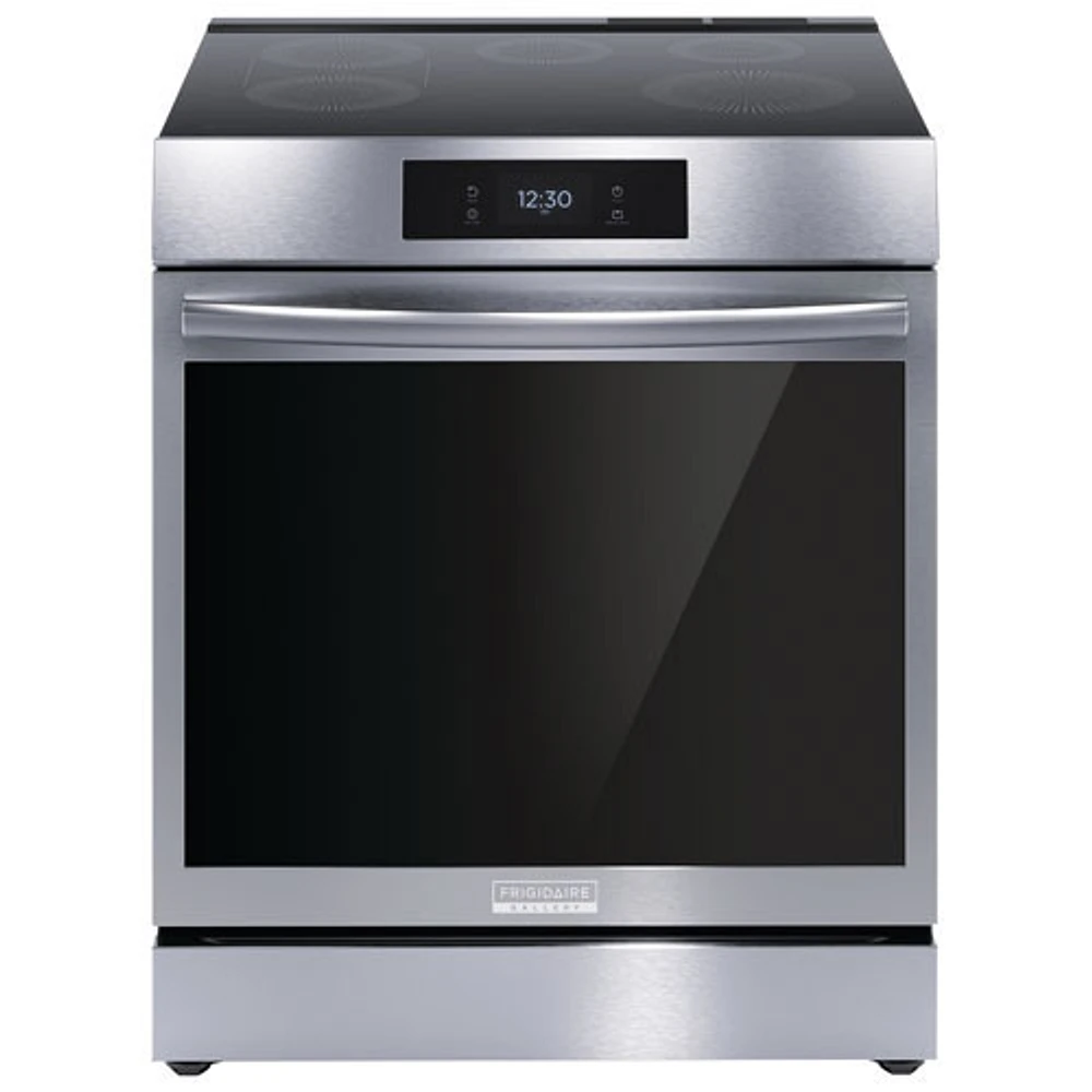 Open Box - Frigidaire Gallery 30" 6.2 Cu. Ft. True Convection Induction Air Fry Range - Scratch & Dent