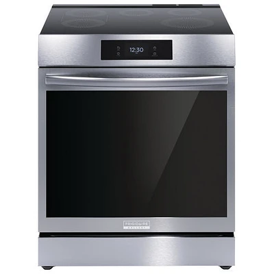 Open Box - Frigidaire Gallery 30" 6.2 Cu. Ft. True Convection Induction Air Fry Range - Scratch & Dent