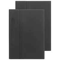 Étui-clavier de SaharaCase pour Galaxy Tab S10+/S9+/S9FE+ (Plus) - Noir