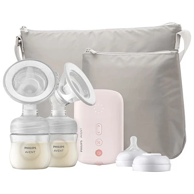 Philips Avent Double Electric Breast Pump with Travel Bag & Insulation Pouch