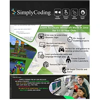 SimplyCoding Learn to Create Minecraft Mods in Java - Ages 11+ - Digital Download