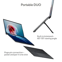 ASUS Zenbook DUO 14" OLED Touchscreen Laptop - Grey (Intel Core Ultra 7 EVO/1TB SSD/16GB RAM) - En