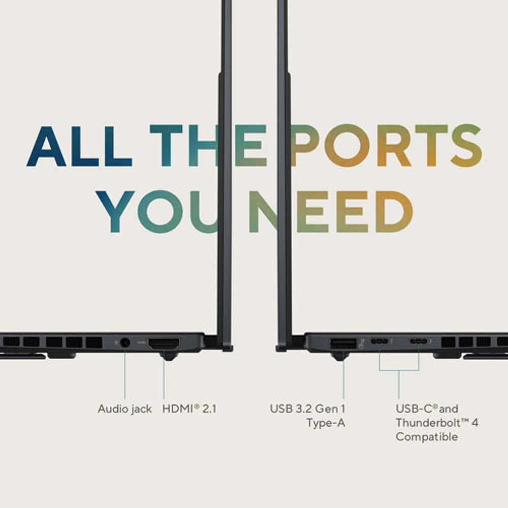ASUS Zenbook DUO 14" OLED Touchscreen Laptop - Grey (Intel Core Ultra 7 EVO/1TB SSD/16GB RAM) - En