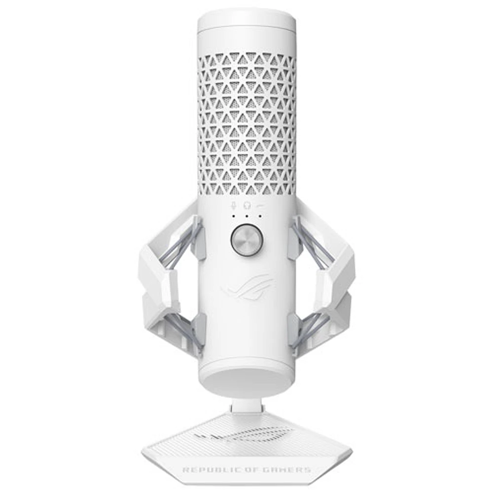 Microphone à condensateur USB pour le jeu ROG Carnyx d'ASUS - Blanc - Exclusivité Best Buy