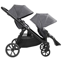 Ensemble avec deuxième siège City Select 2 de Baby Jogger - Ardoise radieuse