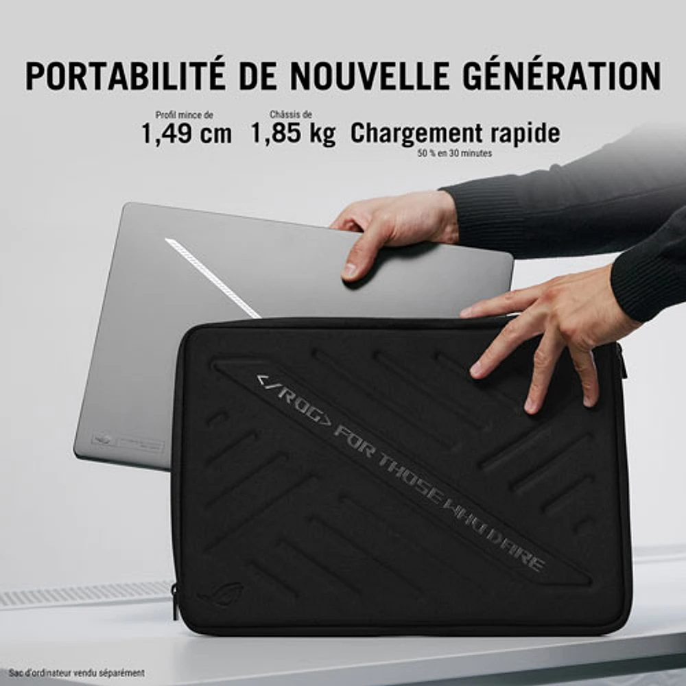 Portable de jeu ROG Zephyrus G16 Ã  Ã©cran DELO Nebula de 16 po d'ASUS