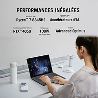 Portable de jeu ROG Zephyrus G14 Ã  Ã©cran DELO Nebula de 14 po d'ASUS