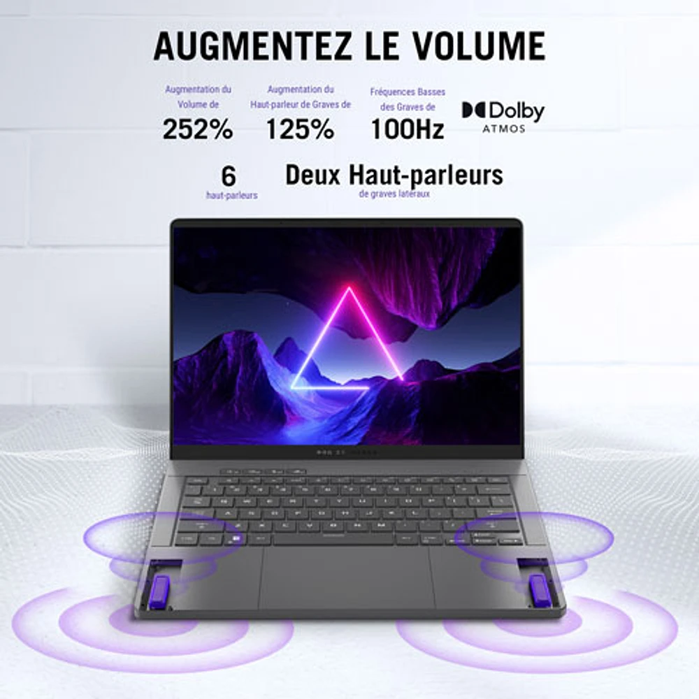 Portable de jeu ROG Zephyrus G14 Ã  Ã©cran DELO Nebula de 14 po d'ASUS