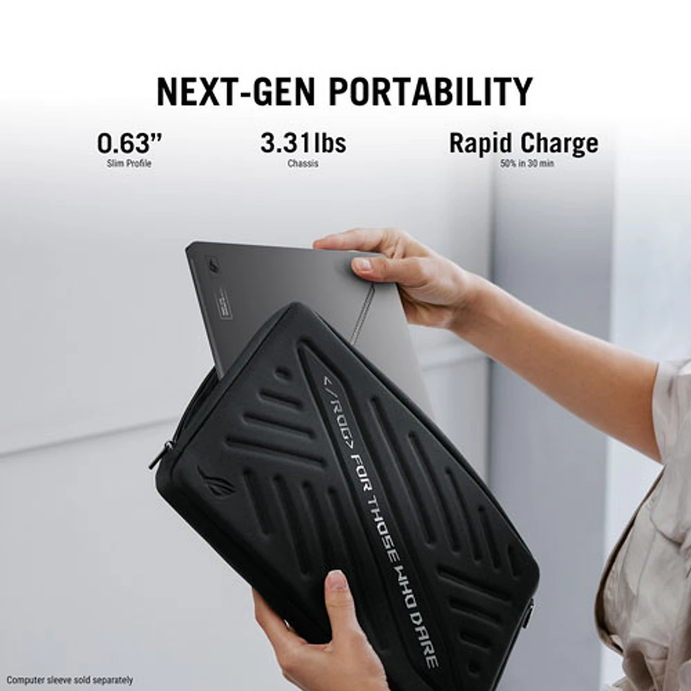 Portable de jeu ROG Zephyrus G14 Ã  Ã©cran DELO Nebula de 14 po d'ASUS