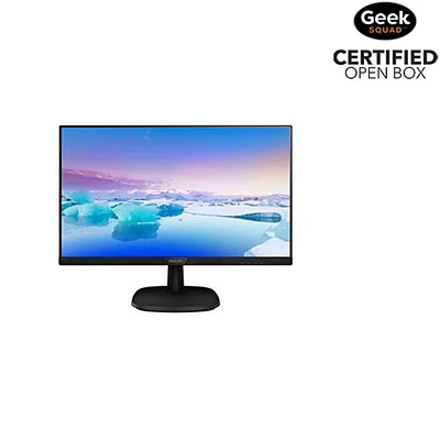 Open Box - Philips 27" FHD 75Hz 5ms GTG IPS LCD FreeSync Monitor (273V7QJAB) - Black Texture