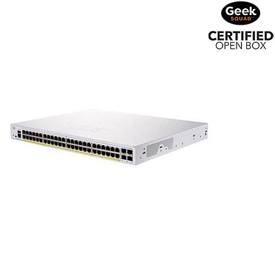 Open Box - Cisco 350 Ethernet Switch (CBS350-48T-4X-NA)