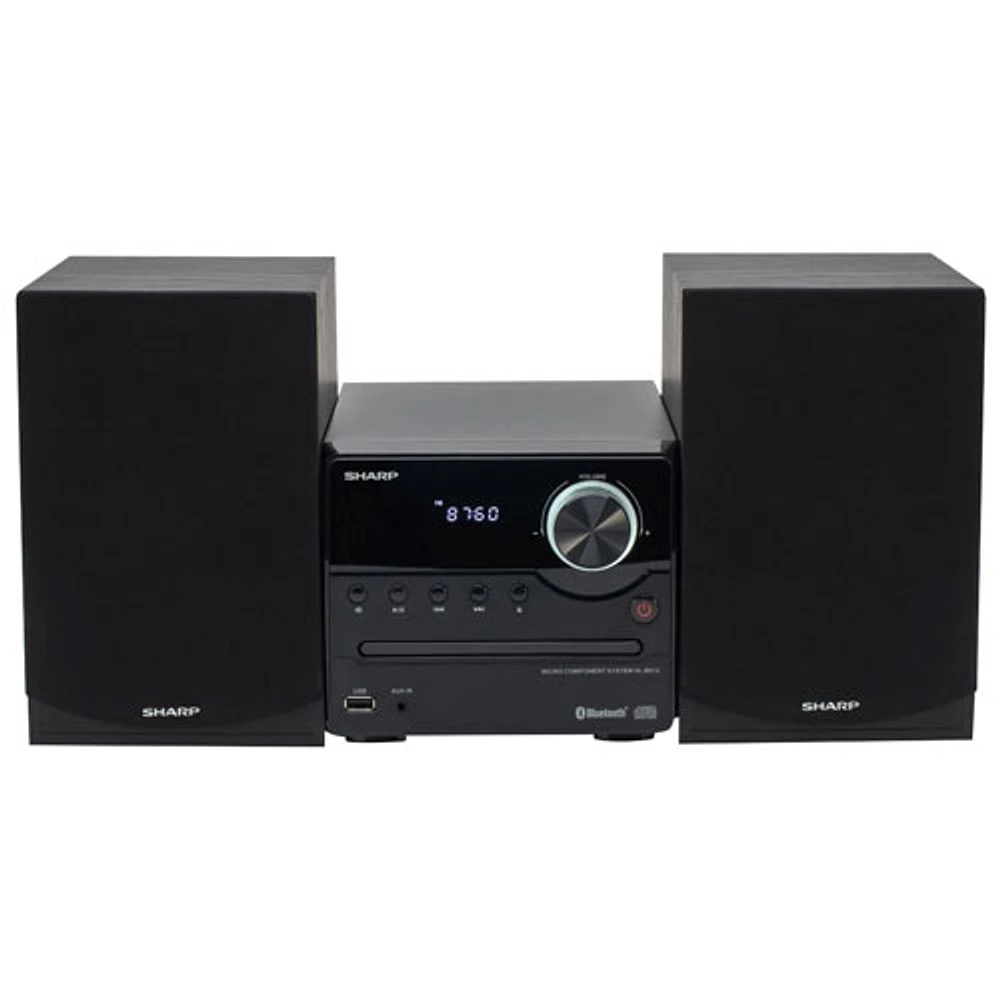 Sharp XL-B512 Micro Bluetooth CD-Player Speaker System - Black