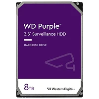 Disque dur interne de bureau SATA 3,5 po 8 To 5040 tr/min de WD (WD85PURZ) - Violet