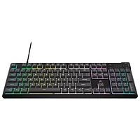 Corsair K55 Core RGB Backlit Gaming Keyboard - Grey - Only at Best Buy