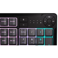 Corsair K55 Core RGB Backlit Gaming Keyboard - Grey - Only at Best Buy