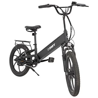 Swft R.X. Compact Electric City Bike (350W Motor / Up to 40km Battery Range / 32km/h Top Speed) - Black - Only at Best Buy