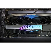 Carte de saisie 4K Live Gamer d'AVerMedia (GC575) - Gris foncé