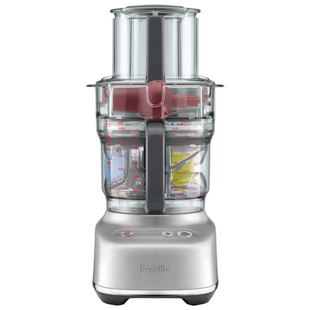 Breville Paradice Food Processor - 9-Cup - Brushed Stainless Steel