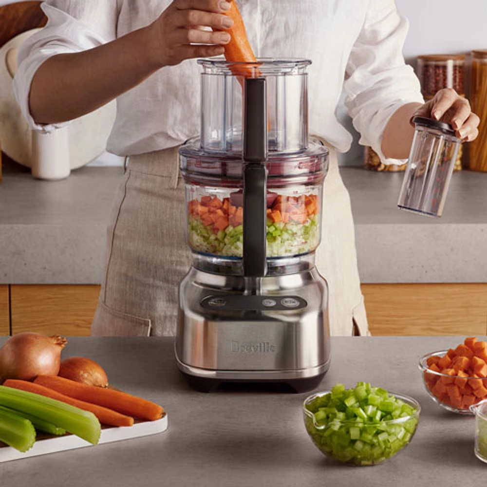 Breville Paradice Food Processor - 9-Cup - Brushed Stainless Steel