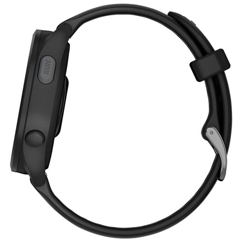 Garmin Forerunner 165 45mm Bluetooth Running Smartwatch - Medium / Large - Black/Slate Grey