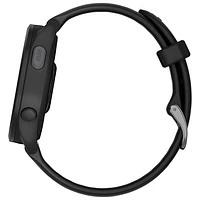 Garmin Forerunner 165 45mm Bluetooth Running Smartwatch - Medium / Large - Black/Slate Grey