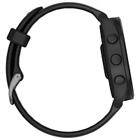 Garmin Forerunner 165 45mm Bluetooth Running Smartwatch - Medium / Large - Black/Slate Grey